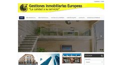 Desktop Screenshot of inmoeuropeas.com
